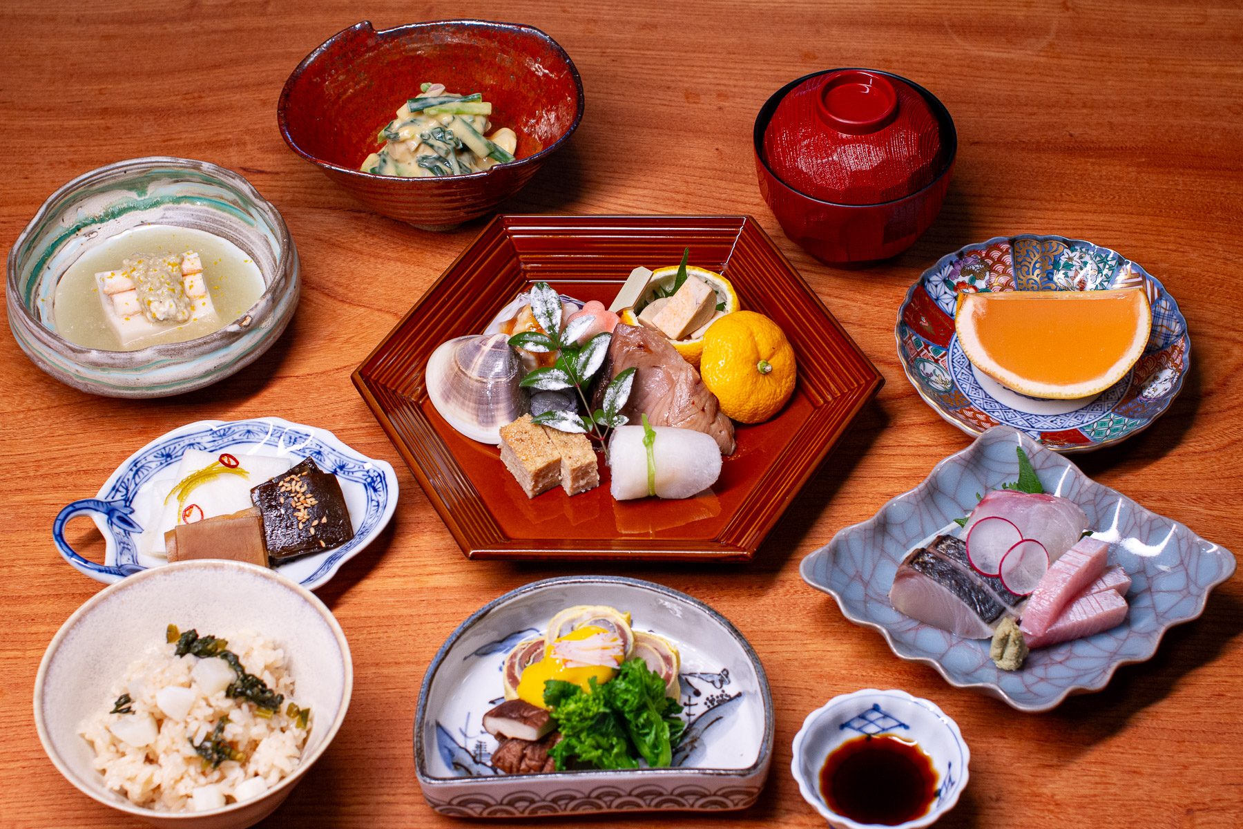 夕食 お任せコース 写真1