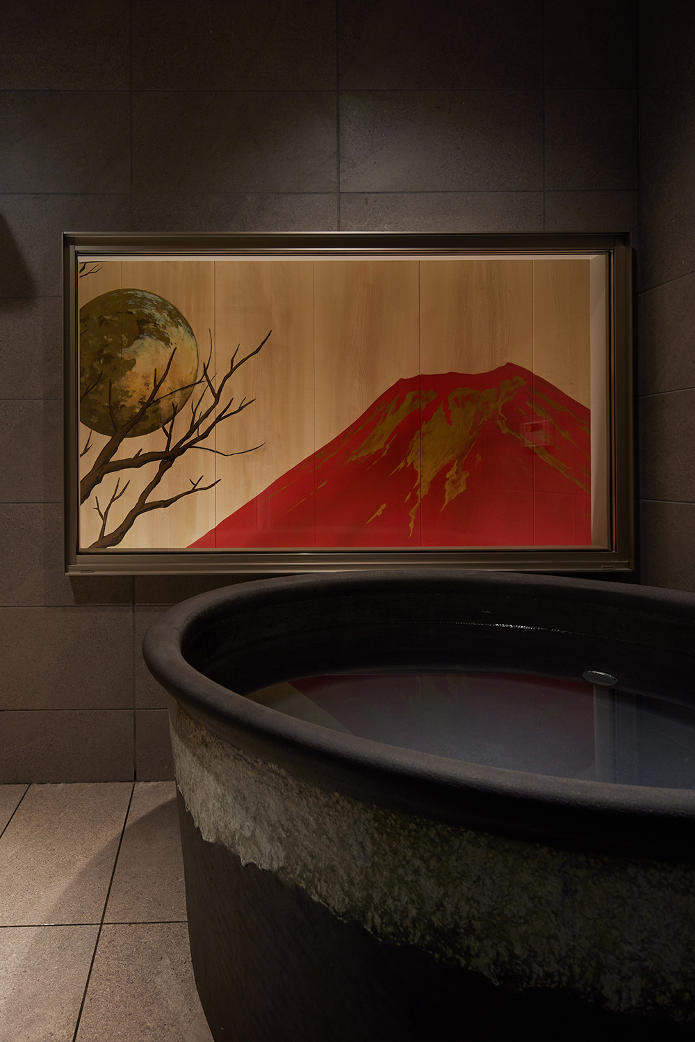 えにし天下茶屋 赤富士