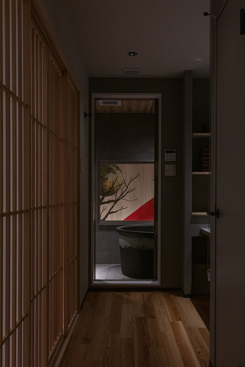 えにし天下茶屋 赤富士